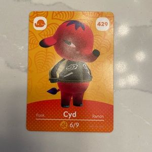 Animal Crossing New Horizon Amiibo - Cyd